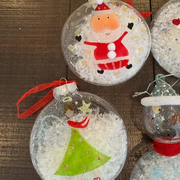 Whimsical Glass Christmas Ornaments (7) - Picture 2 of 4